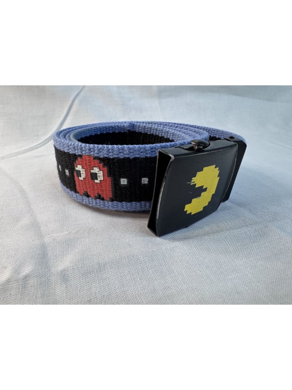 Pac-Man 2005 Namco Web Belt Arcade Video Game Belt Retro Gaming Y2K
